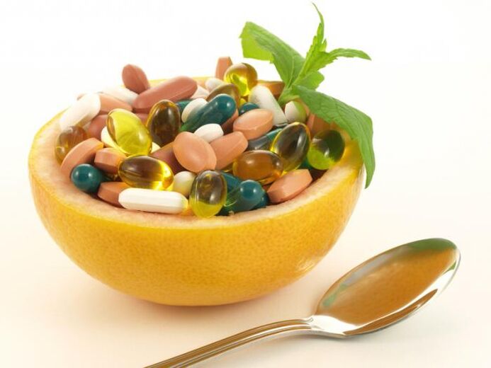 Különféle vitaminok a hatékonyság növelése érdekében