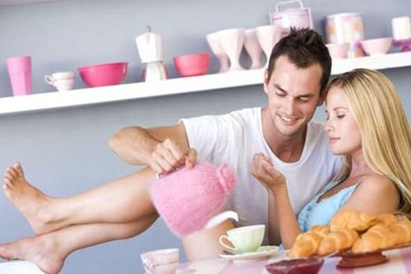 boldog férfi és nő