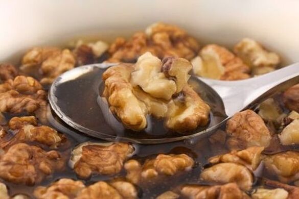 méz és dió a potenciaért